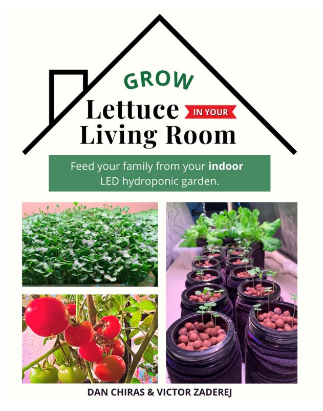 Grow Lettuce in you Living Room book cover